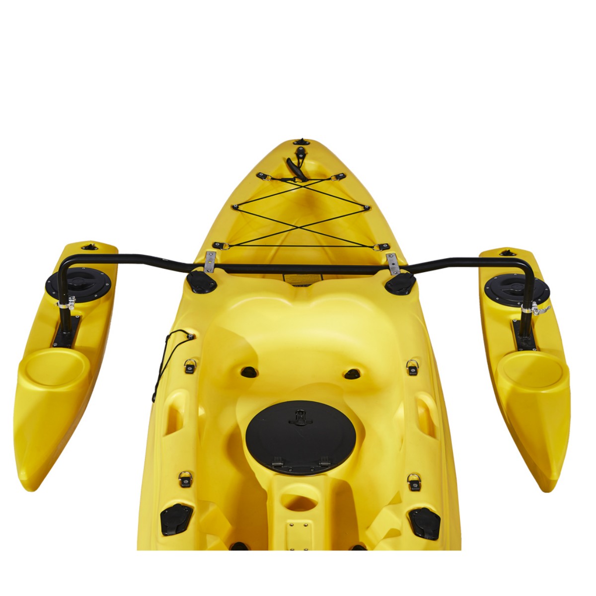 Fishing Kayak Sit In - Estabilizador plástico para caiaque, pesca barco