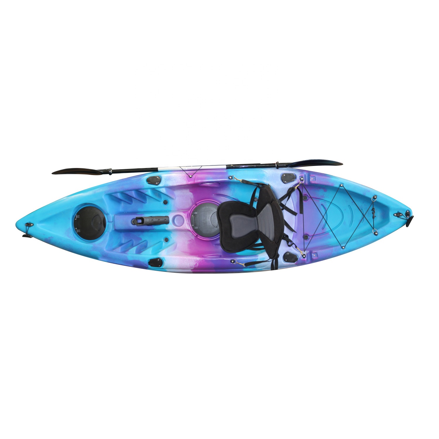 Fishing Kayak Sit In - Caiaque de Plástico Individual de 10