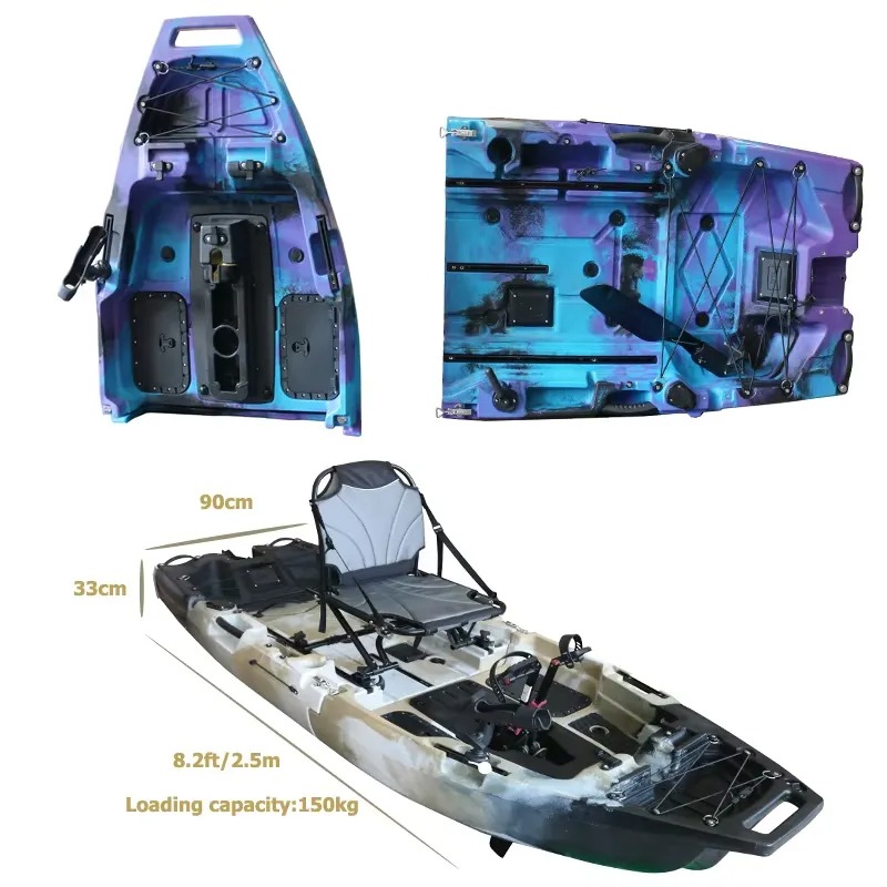 Caiaque Modular de 8 pés com P - Fishing Kayak Seat avaliação e preço