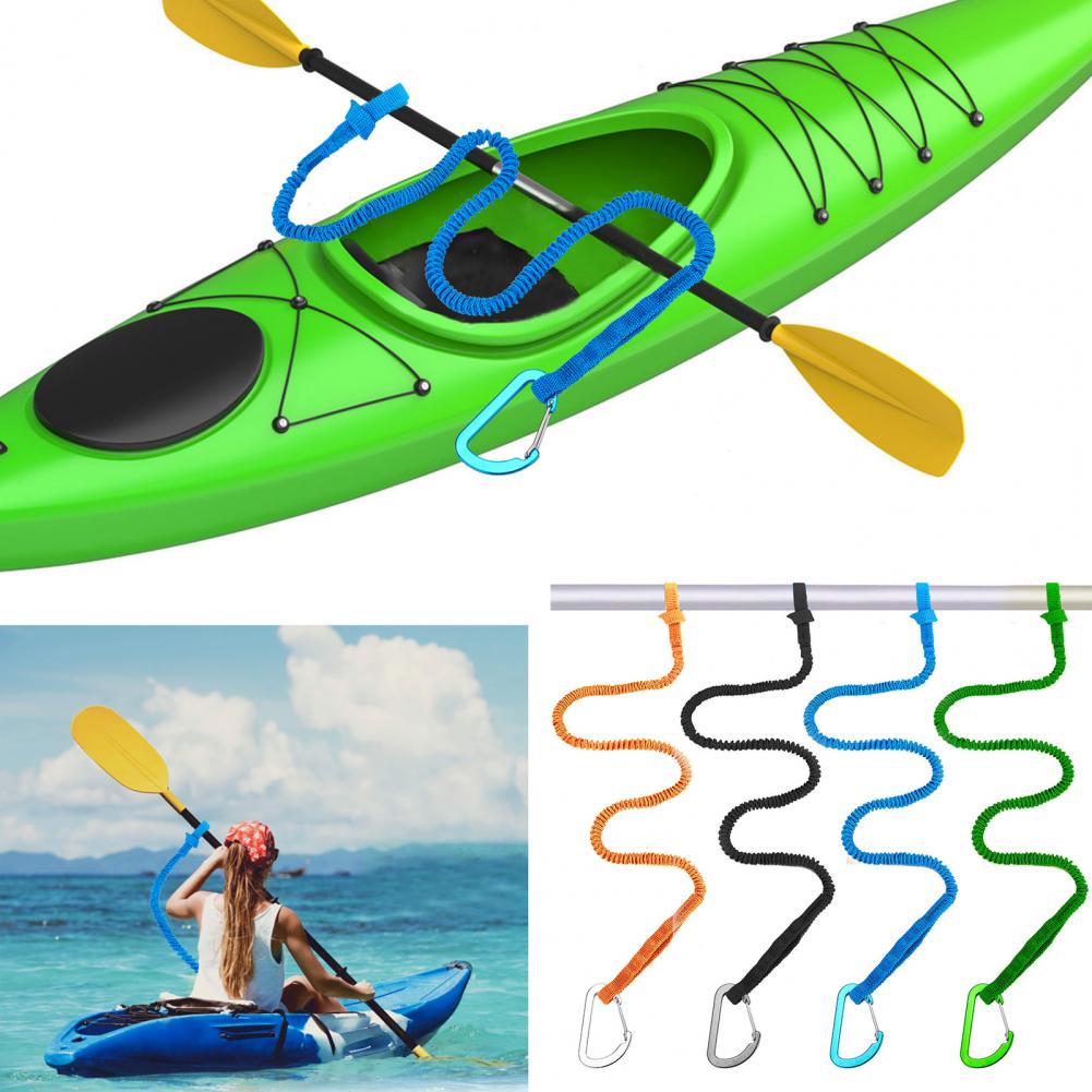 Corda elástica para caiaque, r - Fishing Kayak Paddle Leash avaliação e preço