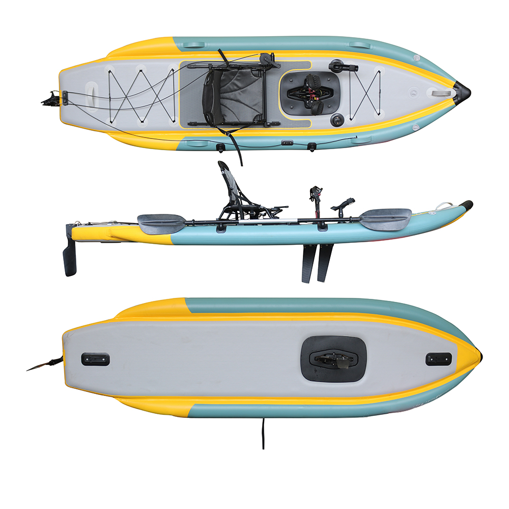 Caiaque de pesca inflável dobr - Fishing Kayak Sit In avaliação e preço