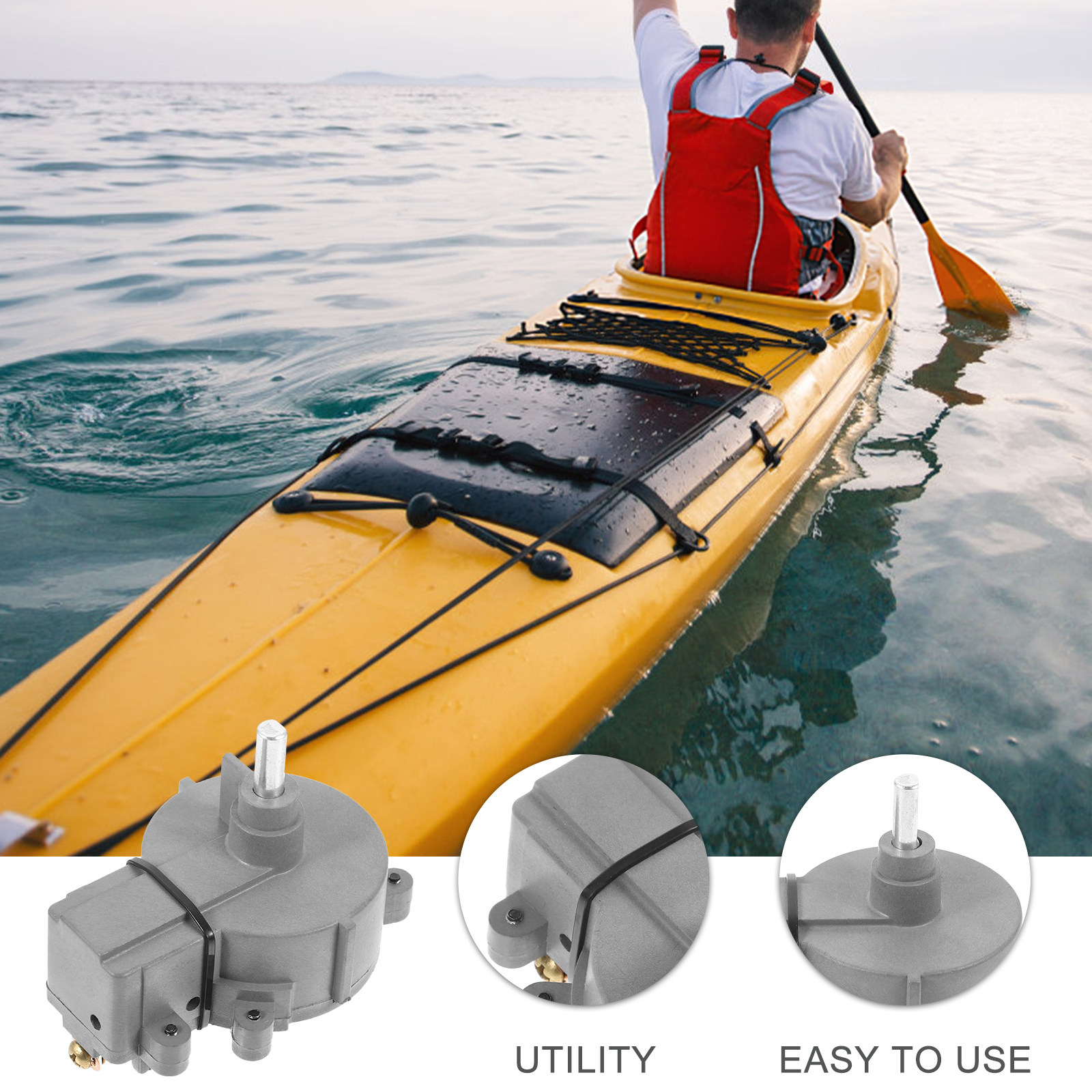 Interruptor de Motor de Arrast - Fishing Kayak Trolling Motor avaliação e preço