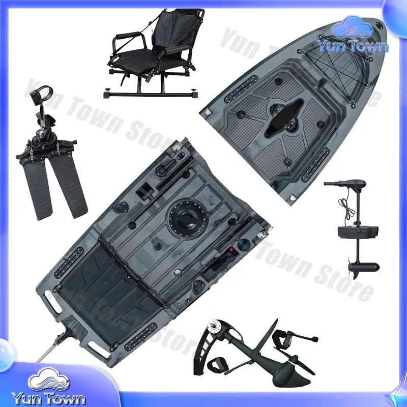 Caiaque Modular de 9,5 pés com - Fishing Kayak Sit In avaliação e preço