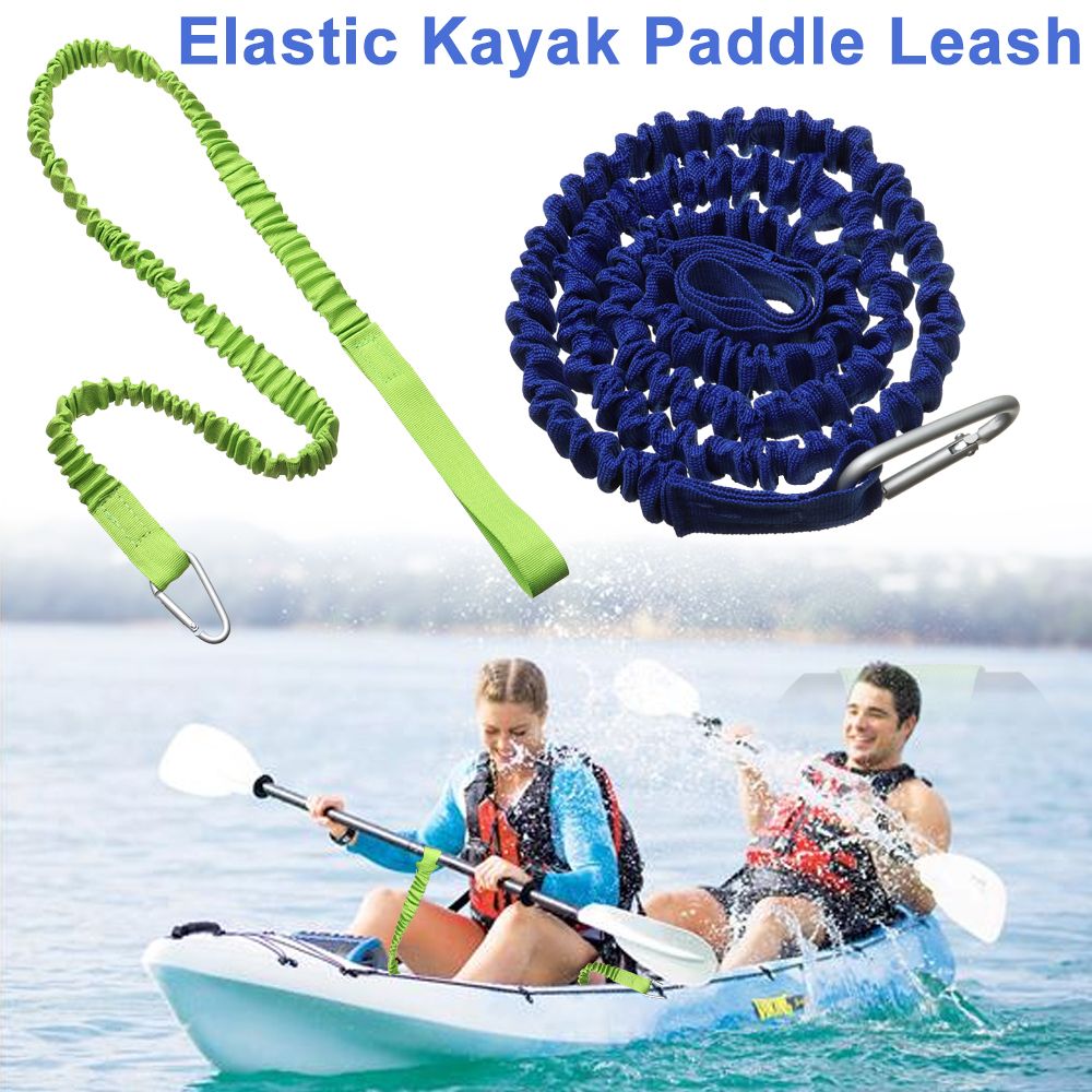 Ajustável esportes aquáticos s - Fishing Kayak Paddle Leash avaliação e preço